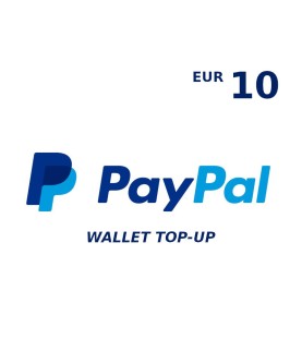 PayPal Wallet 10 EUR Top Up Key EUROPE